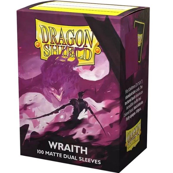 Producto - Dragon Shield - Dual Matte Sleeves - Wraith x100
