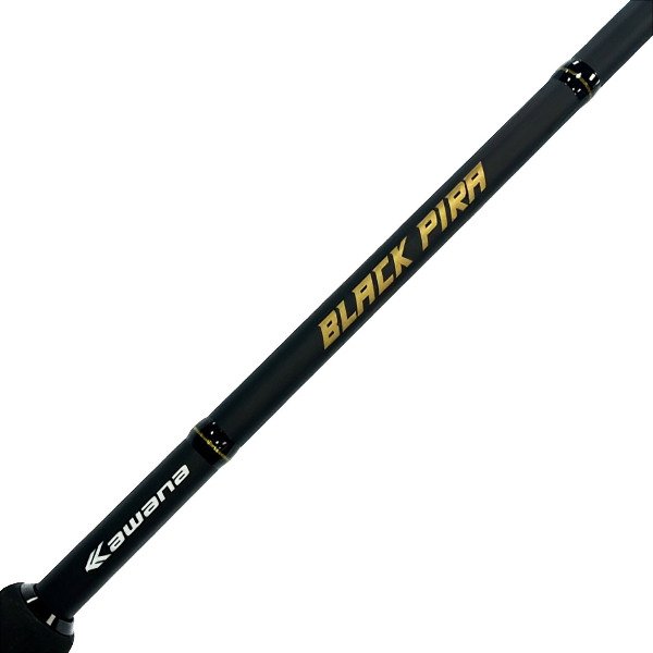 Producto - Caña Bait Kawana Black Pira 2.40 y 2.70m 2 Tramos  30-60lbs Carbono IM8 Trolling - 6