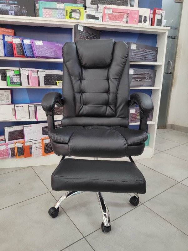 Producto - Sillon Ejecutivo Ergpnomico C/Apoya Pies Netmak NM-CONFORT