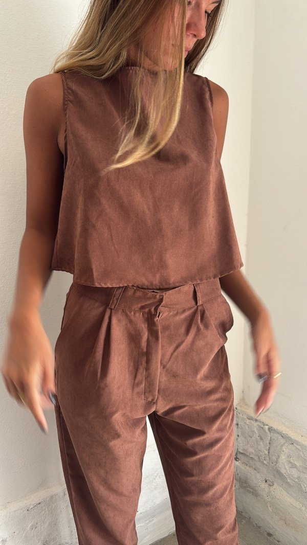 Producto - Pantalón Monte chocolate