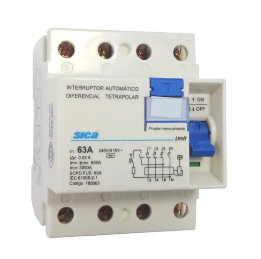 Producto - DISYUNTOR 4X63 SICA