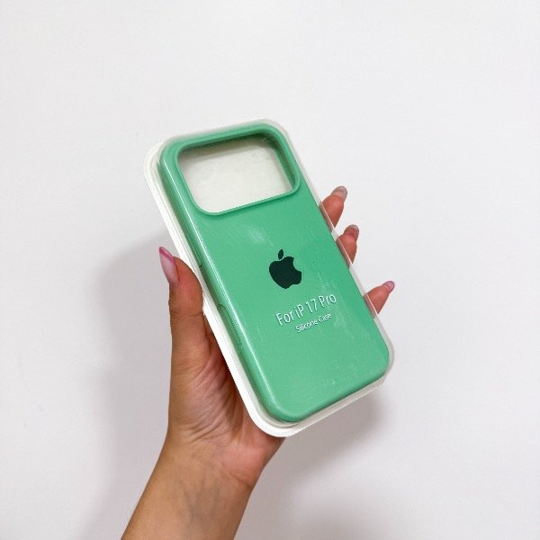 Producto - 38.Silicone case verde claro