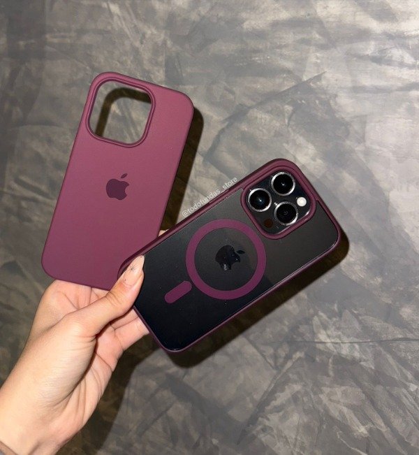 Producto - FUNDA MAGSAFE WINE RED IPH 13