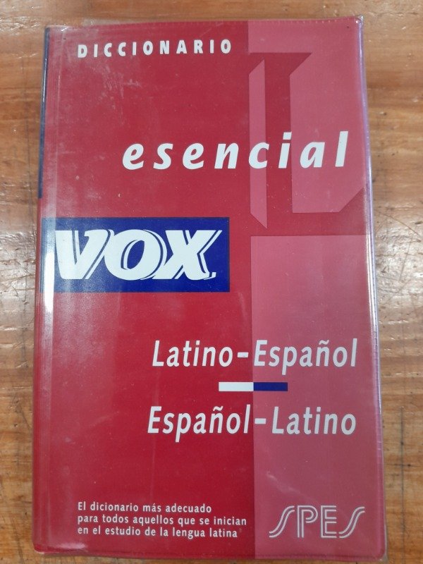 Producto - Diccionario Esencial Vox Latino español Español latino