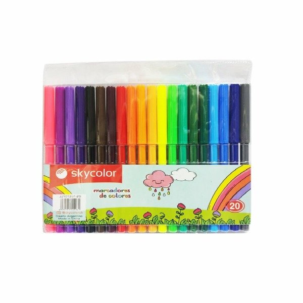 Producto - Marcadores SKYCOLOR x20u