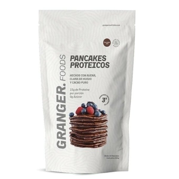 Producto - Pancakes Proteicos Granger x 400 Gr - Paquete sabor Chocolate