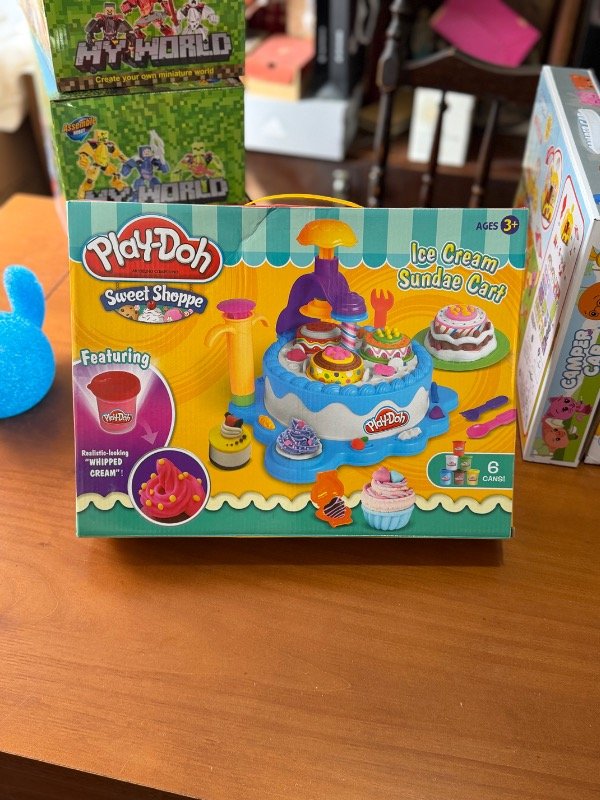 Producto - Set plastilina play doh helado pasteleria