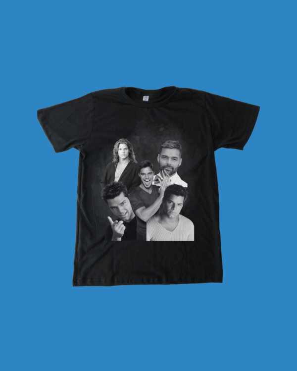 Producto - Remera Collage - Ricky Martin