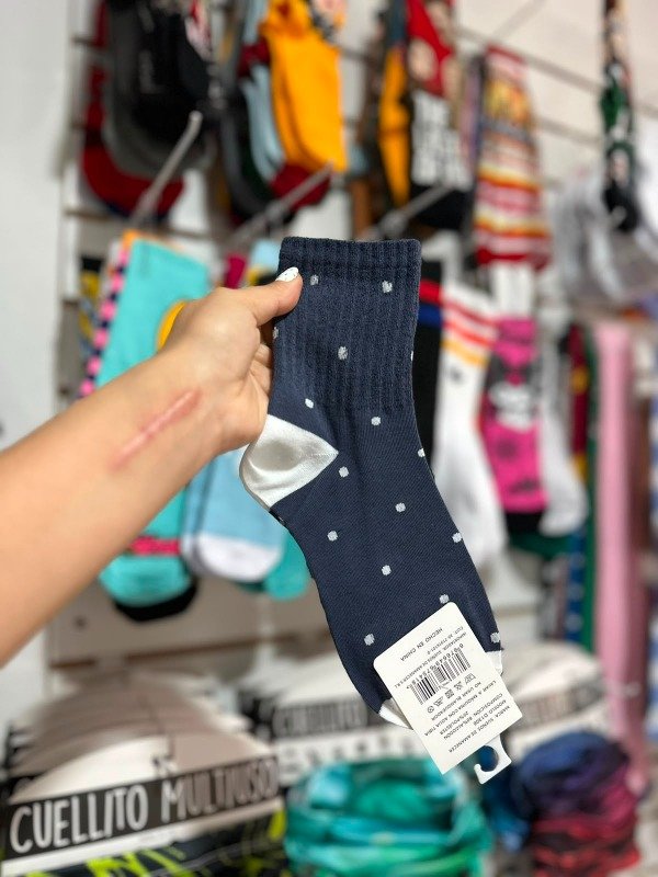 Producto - azul lunares