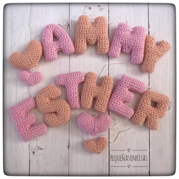 Producto - Cartel de 10 Letras con 4 adornos
