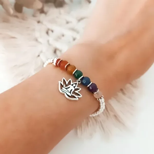 Producto - PULSERA CHAKRAS CON DIJE