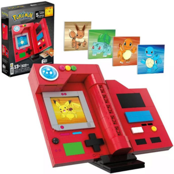 Producto - Pokemon Pokedex Region Kanto Mega Construx EXHIBICION