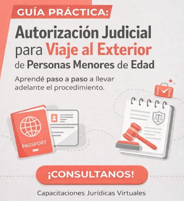 Producto - Guia Práctica Autorización judicial para salir del país con menores de edad