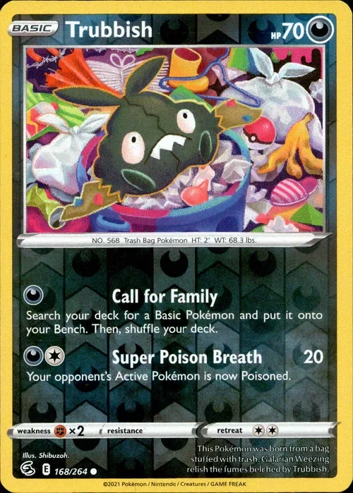 Producto - Trubbish - 168/264 - Fusion Strike - Reverse Holo