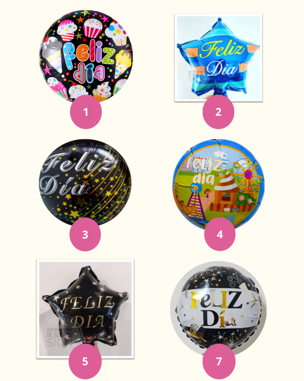 Producto - "FELIZ DIA" 10"