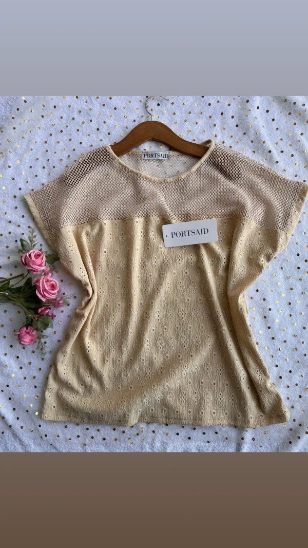 Producto - remera broderie Portsaid