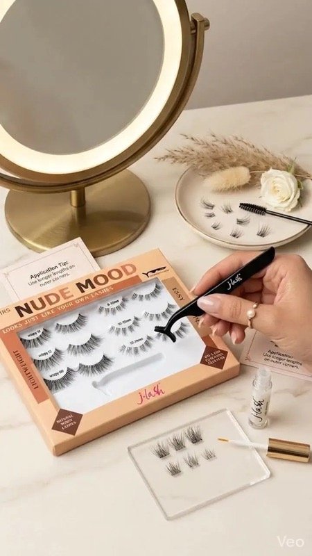 Producto - J LASH Nude Mood 6 Pack pestañas postizas - 2