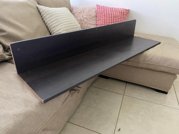 Producto - ESTANTE PARA COLGAR MELAMINA 140x35x22 C/DET #10562