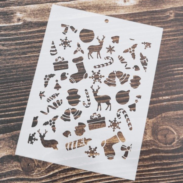 Producto - STENCIL F043 - NAVIDAD