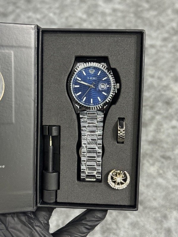Producto - TOMI 1 PLATA AZUL (con caja)