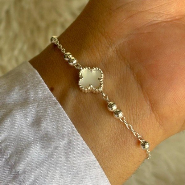 Producto - Pulsera con dije estilo Van Cleef (cod. 877)