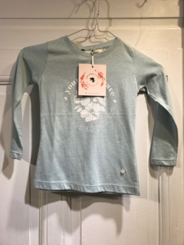 Producto - Remera CASTORO aqua pastel logo young brave nueva Talle 4 - PRECIO: 26x