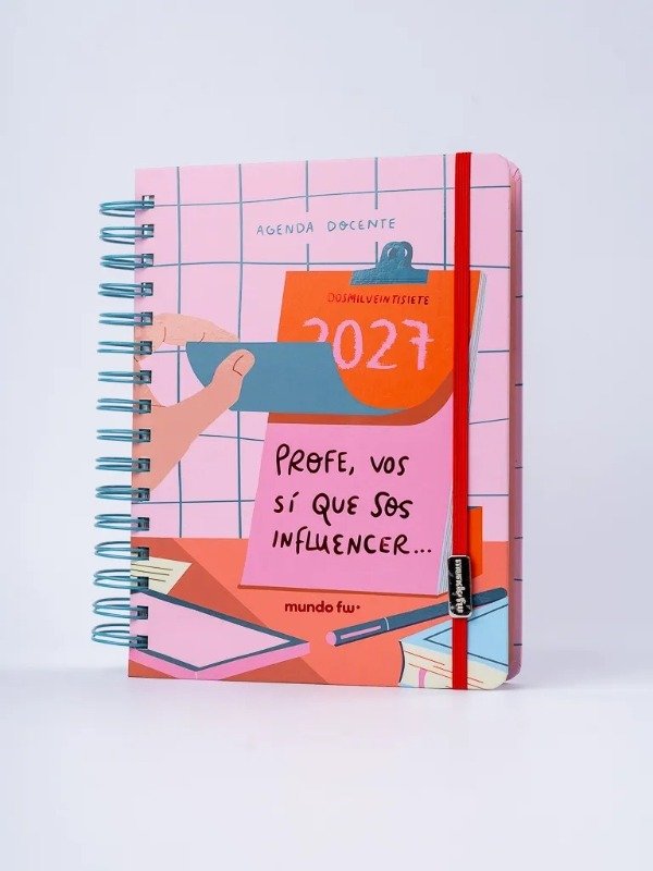 Producto - Agenda Docente Diaria A5 FW 2027 - Influencer - 0