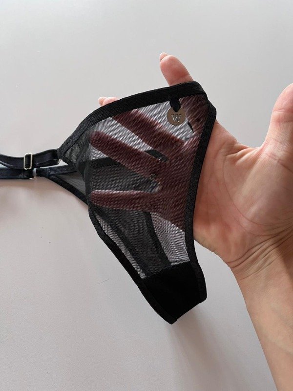 Producto - Colaless de Microtull Negra lisa