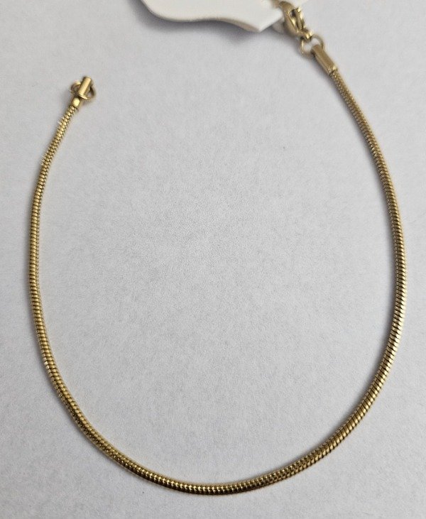Producto - Pulsera dorada cola de rata