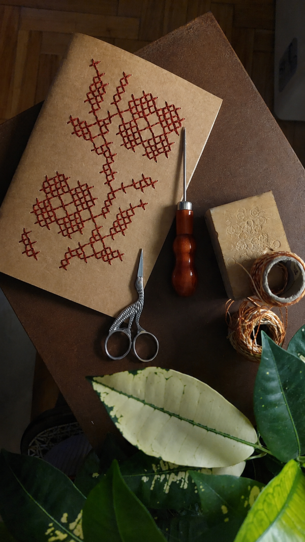Producto - Libreta A6 FLORES - Un jardín propio