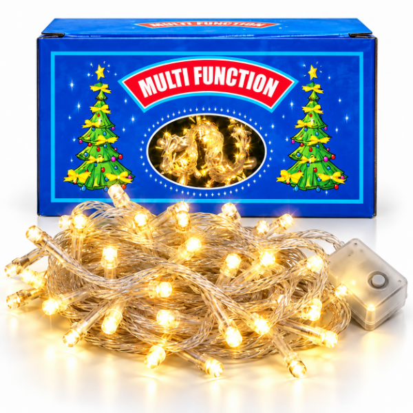 Producto - Luz CALIDA Arroz Navidad 9 Metros - 0