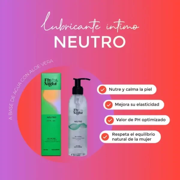 Producto - FLY NIGHT GEL LUBRICANTE NEUTRO 200 ML C3024 - 0