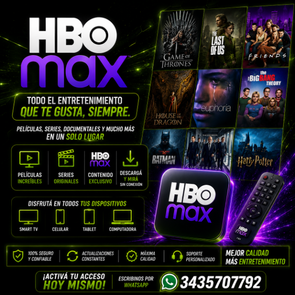 Producto - HBO Max