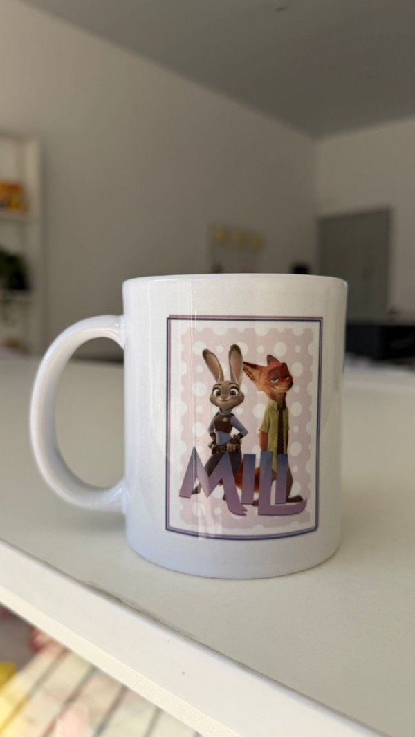 Producto - Taza zootopia con nombre