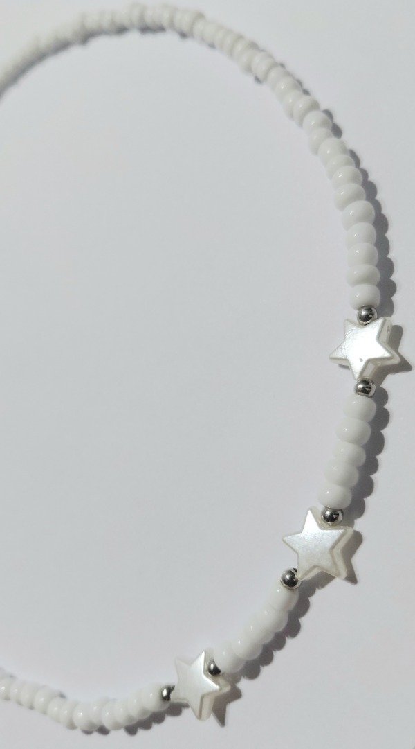 Producto - Collar Argentins con 3 Estrellas Perladas - 1