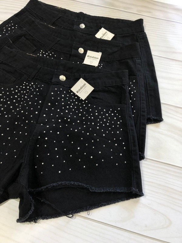Producto - Short Brillos Negro