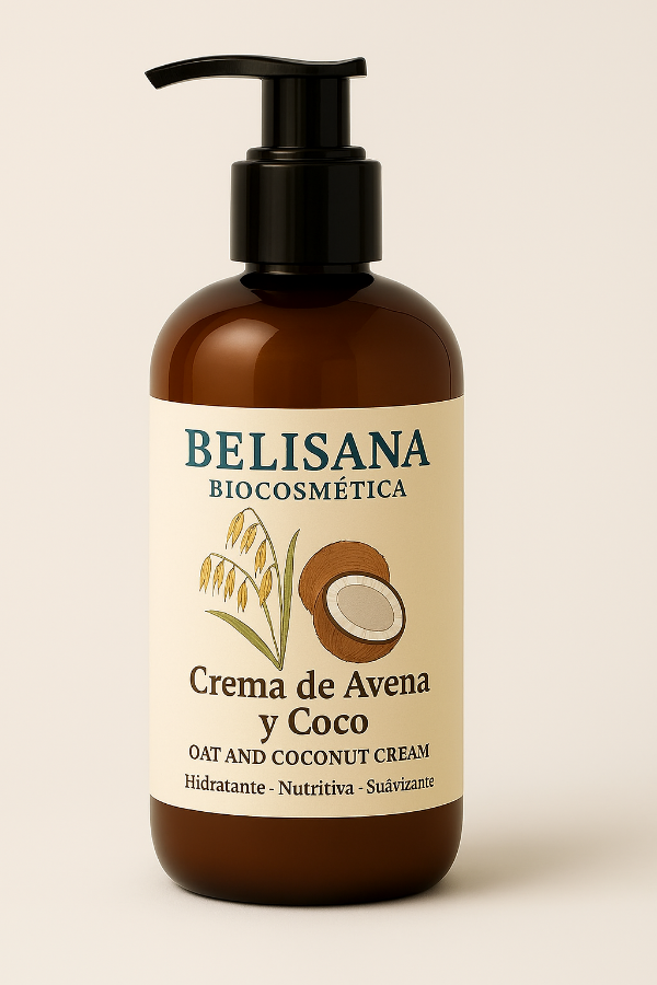 Producto - Crema de Avena y Coco - Nutrición y Suavidad para tu Piel