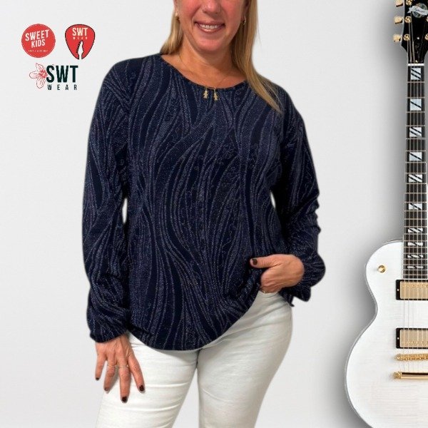 Producto - Blusa Lurex Mangas largas