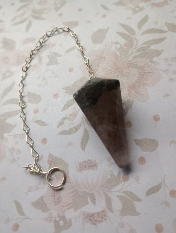 Producto - Pendulo Cuarzo Ahumado