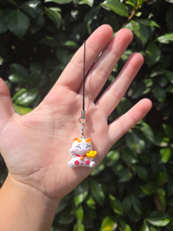 Producto - Phone Strap Gatito Fortuna