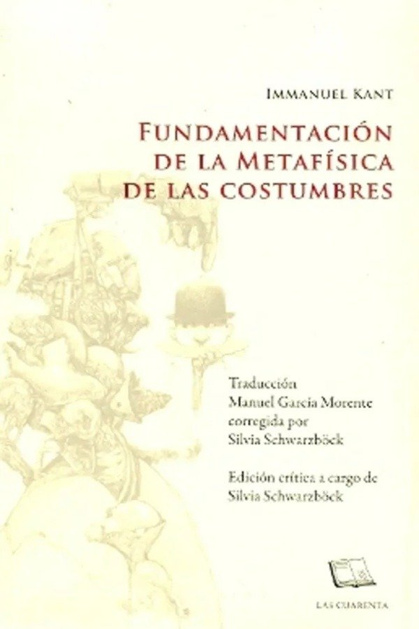 Producto - Fundamentación de la metafísica de las costumbres / Immanuel Kant