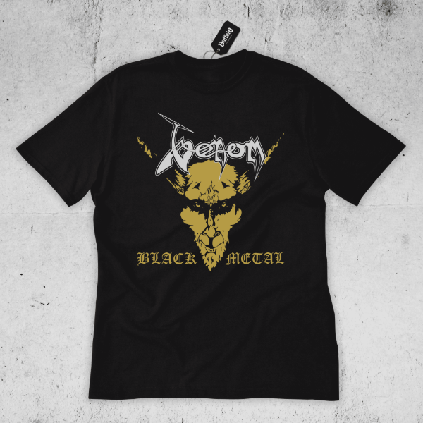 Producto - REMERA VENOM - BLACK METAL