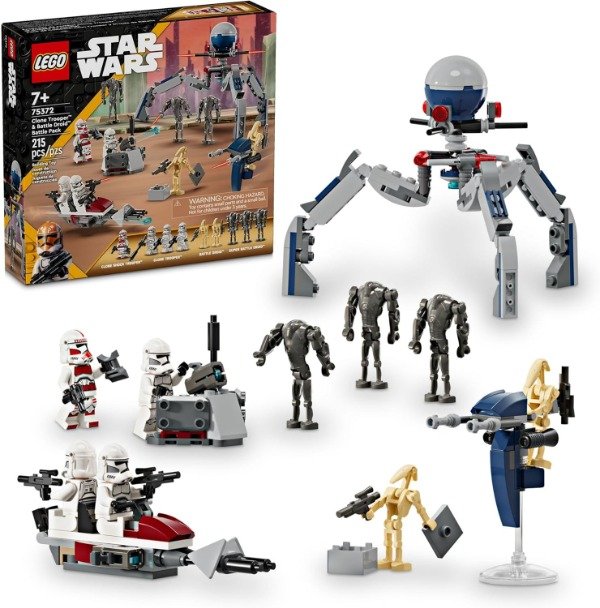 Producto - Lego 75372 Star Wars Clone Trooper and Battle Droid