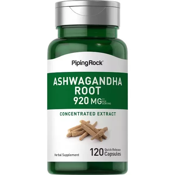 Producto - Piping Rock Ashwagandha 920 Mg 120 Capsulas