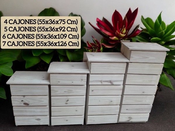 Producto - CHIFFONIER Cómoda X 6 CAJONES