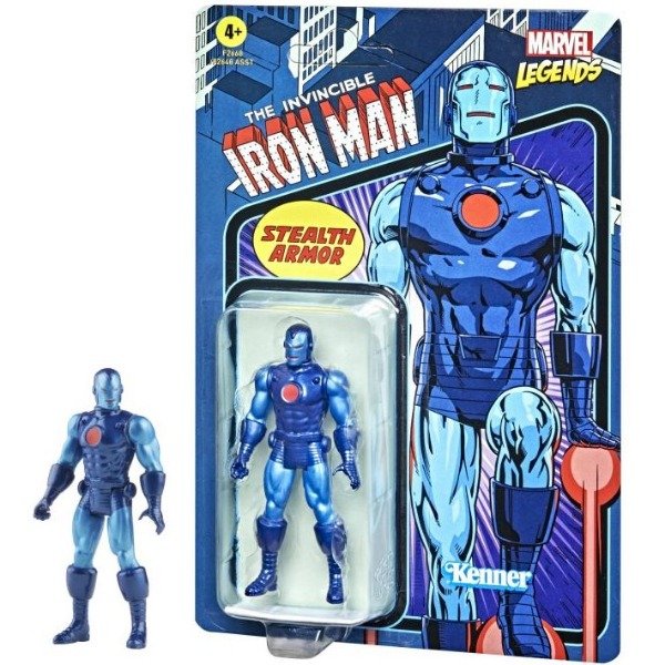 Producto - Marvel Legends Retro Collection 3.75" The Invincible Iron Man Stealth Armor
