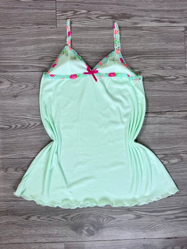 Producto - vestido morley liso verde agua
