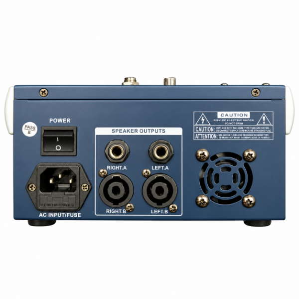 Producto - CONSOLA POTENCIADA DEPUSHENG 600W 4 CH/USB/BLUETOOTH/REC/EQ - 1