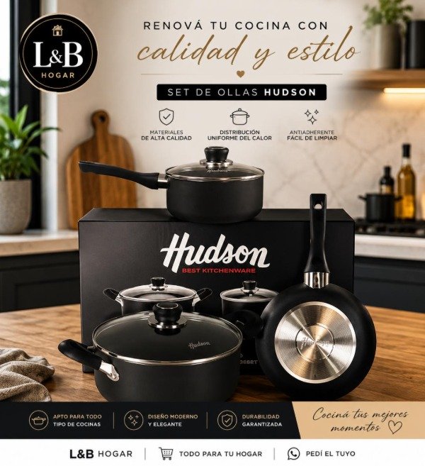 Producto - Set de ollas Hudson