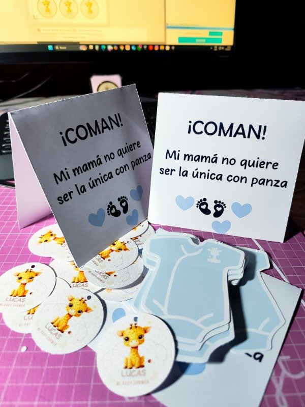 Producto - Tarjetas por Hoja, para evento y cualquier ocasion. (Plancha A4) - 1